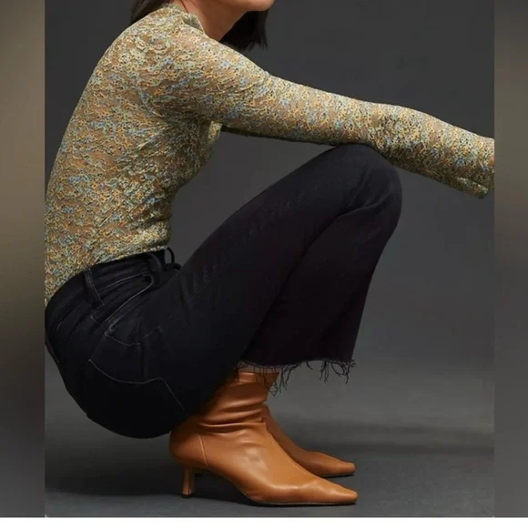 Mother The Hustler Ankle Fray Jean in Encounters at Night Size 28 - Picture 4 of 16